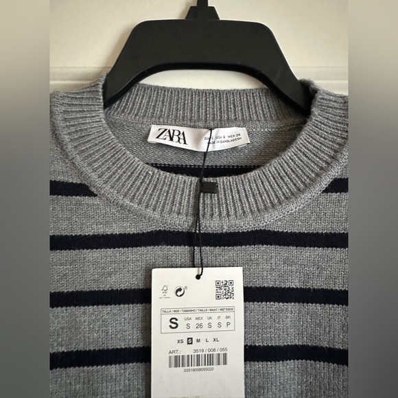 STRIPED KNIT SWEATER - Picture 11 of 13
